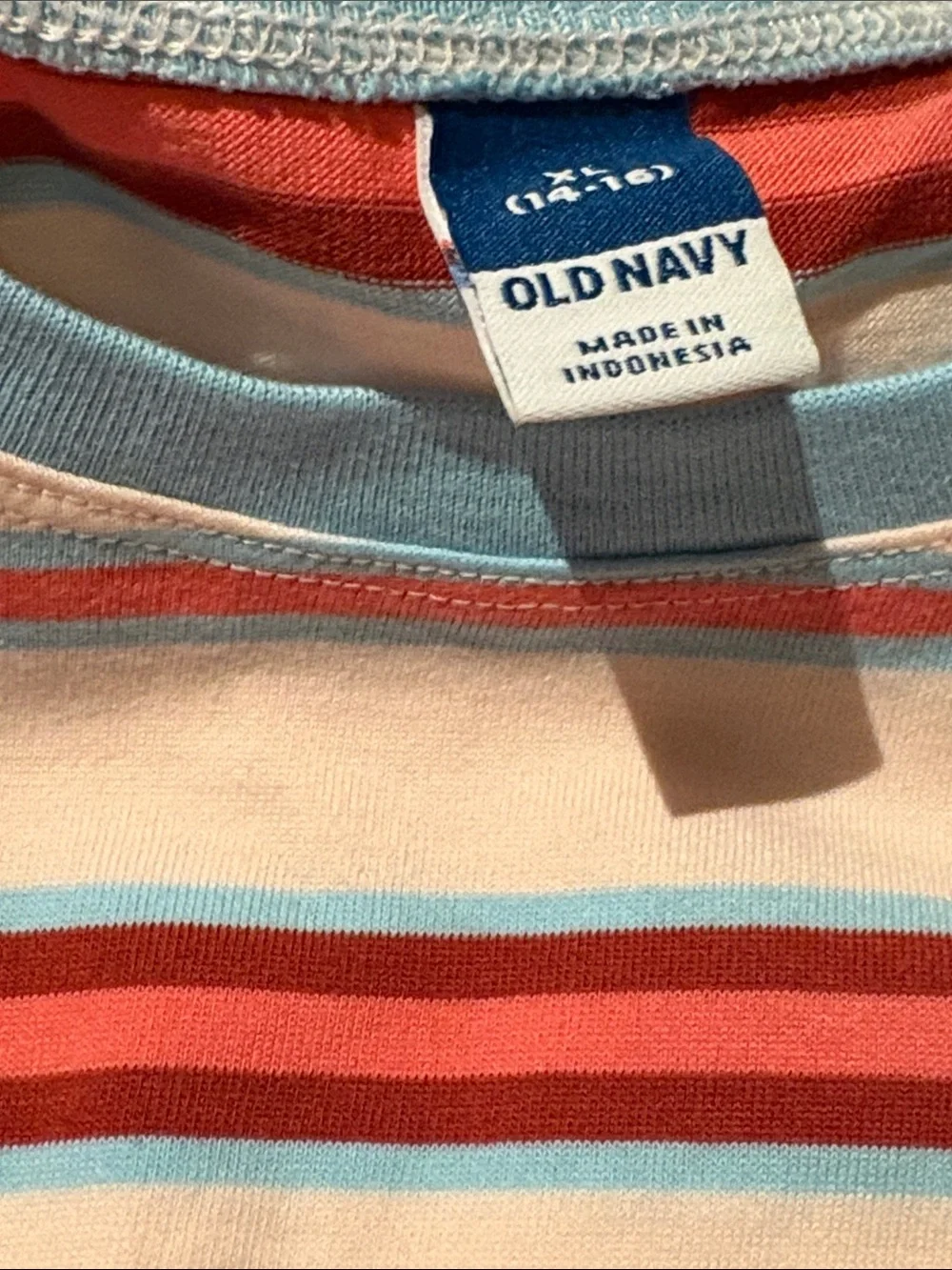 Girls striped tee